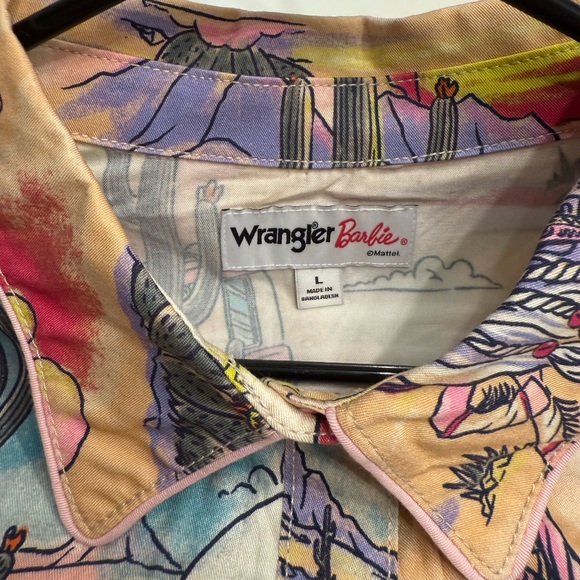 Women’s Wrangler x Barbie Western Top NWT - Picture 10 of 12